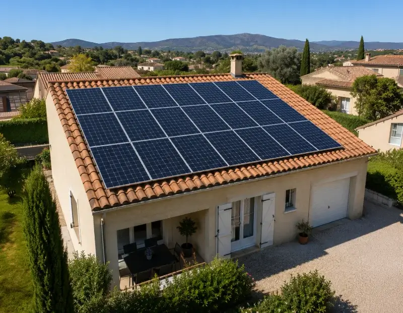 Prime à l'autoconsommation panneaux solaires Chusclan — aide financière de l'État